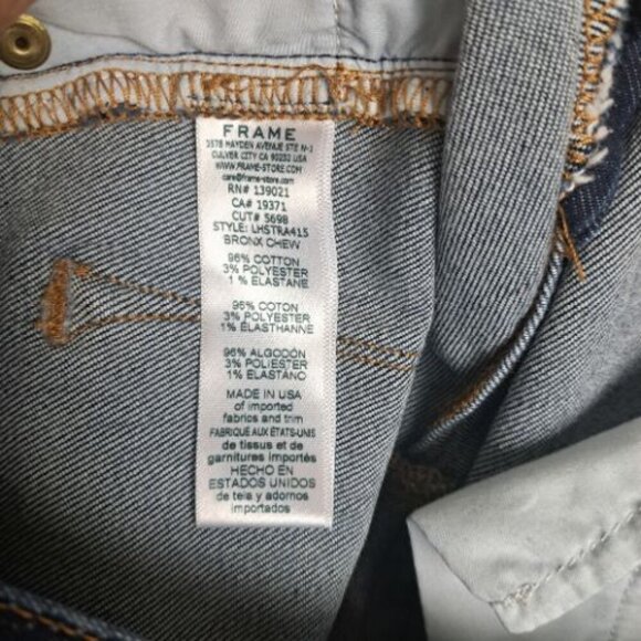 FRAME Le High Straight Jeans - Picture 8 of 9